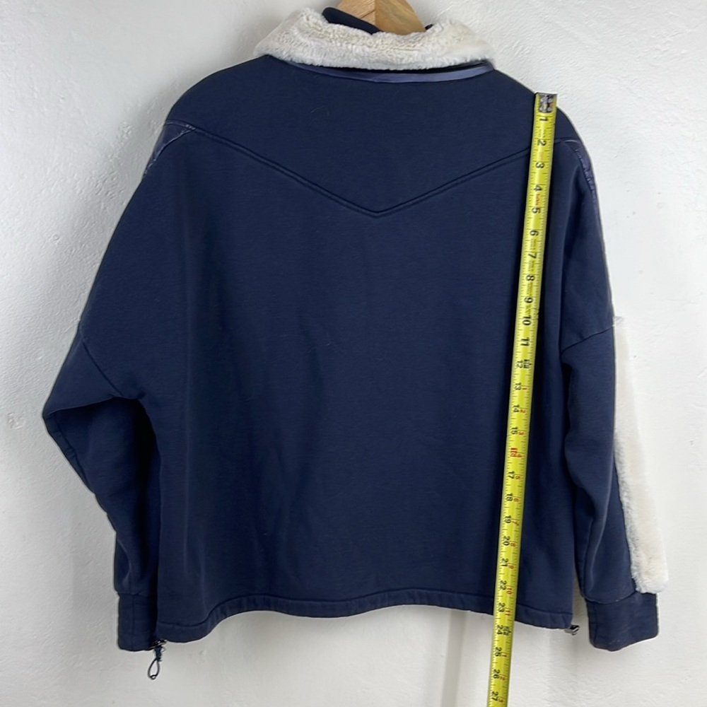 Bogner Navy and White Women's Sweater As Is - Picture 7 of 13